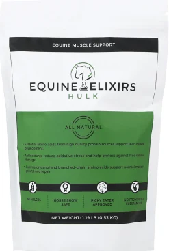 EQUINE ELIXIRS INC Horse Supplements|Equine Elixirs Hulk® Muscle Support Powder