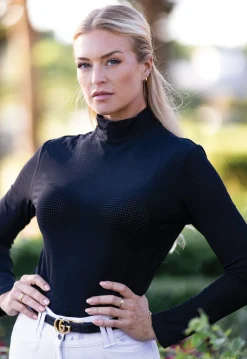 EQUISITE Long Sleeve Tops|Alesia Long-Sleeve Shirt