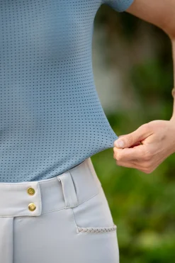 EQUISITE Short Sleeve Shirts|Hallie Short-Sleeve Shirt