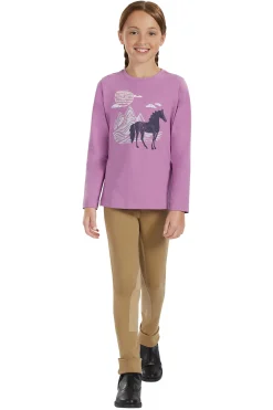 Kids ERS Kids' Casual Riding Clothes|EquiStar™ Kids’ Long Sleeve Graphic Tee