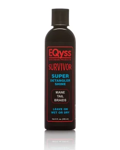 ANIMAL HEALTH INT Coat, Mane & Tail Care|EQyss Survivor Detangler and Shine - 8 oz.