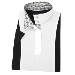 Kids ESSEX CLASSICS Kids' Show Shirts|Show Shirts|Danny & Ron’s Girls’ “I Love My Dog” Luna Performance Short Sleeve Show Shirt