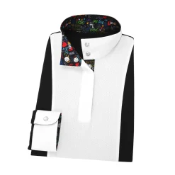 Kids ESSEX CLASSICS Kids' Show Shirts|Show Shirts|Danny & Ron’s Girls’ “” Luna Performance Long Sleeve Show Shirt