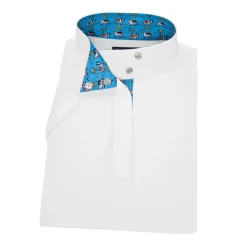 Kids ESSEX CLASSICS Kids' Show Shirts|Show Shirts|Girls’ Talent Yarn Short Sleeve Show Shirt