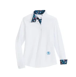 Kids ESSEX CLASSICS Kids' Show Shirts|Show Shirts|Girls’ Talent Yarn® Long Sleeve Show Shirt