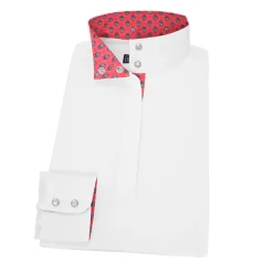 ESSEX CLASSICS Show Shirts|Ladies’ Talent Yarn® Straight Collar Long Sleeve Show Shirt