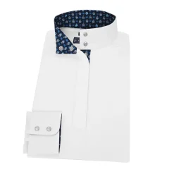 ESSEX CLASSICS Show Shirts|Ladies’ Talent Yarn® Straight Collar Long Sleeve Show Shirt