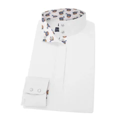 ESSEX CLASSICS Show Shirts|Ladies’ Talent Yarn® Straight Collar Long Sleeve Show Shirt