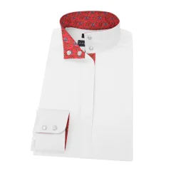 ESSEX CLASSICS Show Shirts|Ladies’ Talent Yarn® Straight Collar Long Sleeve Show Shirt