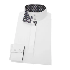 ESSEX CLASSICS Show Shirts|Ladies’ Talent Yarn® Straight Collar Long Sleeve Show Shirt