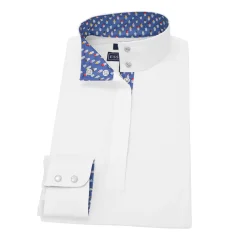 ESSEX CLASSICS Show Shirts|Ladies’ Talent Yarn® Straight Collar Long Sleeve Show Shirt