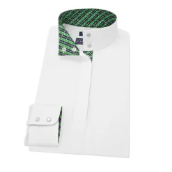 ESSEX CLASSICS Show Shirts|Ladies’ Talent Yarn® Straight Collar Long Sleeve Show Shirt