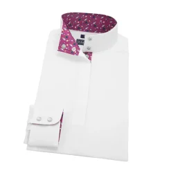 ESSEX CLASSICS Show Shirts|Ladies’ Talent Yarn® Straight Collar Long Sleeve Show Shirt