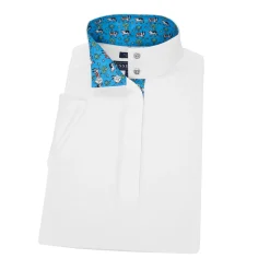 ESSEX CLASSICS Show Shirts|Ladies’ Talent Yarn® Straight Collar Short Sleeve Show Shirt