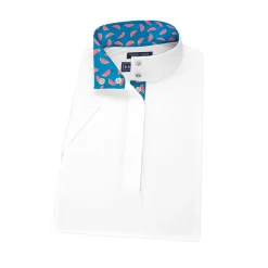 ESSEX CLASSICS Show Shirts|Ladies’ Talent Yarn® Straight Collar Short Sleeve Show Shirt