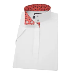 ESSEX CLASSICS Show Shirts|Ladies’ Talent Yarn® Straight Collar Short Sleeve Show Shirt