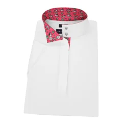 ESSEX CLASSICS Show Shirts|Ladies’ Talent Yarn® Straight Collar Short Sleeve Show Shirt