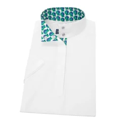 ESSEX CLASSICS Show Shirts|Ladies’ Talent Yarn® Straight Collar Short Sleeve Show Shirt