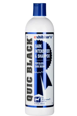 ANIMAL HEALTH INT Coat, Mane & Tail Care|Exhibitor’s™ Quic Black® Color Enhancing Shampoo