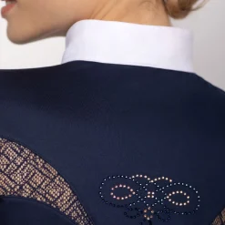 INTER API LTD Show Shirts|Fair Play® Ladies’ Cecile RoseGold Short Sleeve Show Shirt