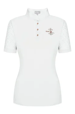 INTER API LTD Show Shirts|Fair Play® Ladies’ Cecile RoseGold Short Sleeve Show Shirt