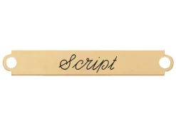 DOVER DROPSHIP Nameplates|Fancy Bridle and Accessory Plate