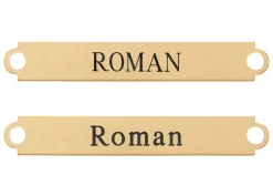 DOVER DROPSHIP Nameplates|Fancy Martingale Nameplate