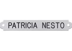 DOVER DROPSHIP Nameplates|Fancy Saddle Nameplate