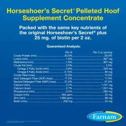 ANIMAL HEALTH INT Horse Supplements|Farnam® Horseshoer’s Secret® Concentrate Pelleted Hoof Supplement