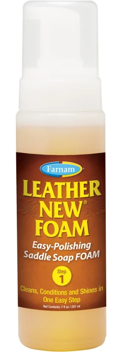 ANIMAL HEALTH INT Saddle Covers & Leather Care|Farnam Leather New Foam