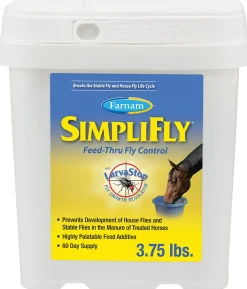 ANIMAL HEALTH INT Horse Supplements|Fly Control|Farnam® SimplyFly® Feed-Thru Fly Control with LarvaStop