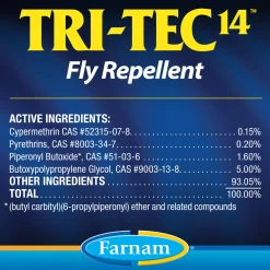 ANIMAL HEALTH INT Fly Control|Fly Repellents|Farnam® Tri-Tec 14™ Fly Spray