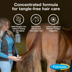 ANIMAL HEALTH INT Coat, Mane & Tail Care|Farnam® Vetrolin Detangler
