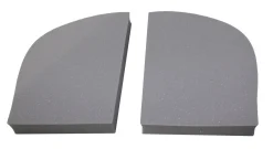 FLEECEWORKS Half Pads|™ Rear Visco Inserts - Pair