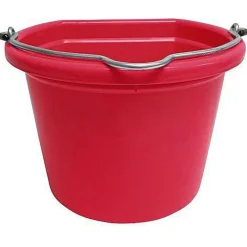 BRADLEY CALDWELL Buy More Save More!|Feed & Water Buckets|Fortiflex® Mini 8-Quart Flatback Bucket