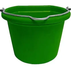 BRADLEY CALDWELL Buy More Save More!|Feed & Water Buckets|Fortiflex® Mini 8-Quart Flatback Bucket