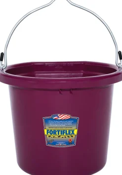BRADLEY CALDWELL Buy More Save More!|Feed & Water Buckets|Fortiflex® 20-Quart FlatBack Bucket - Colors