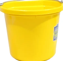 BRADLEY CALDWELL Buy More Save More!|Feed & Water Buckets|Fortiflex® 20-Quart FlatBack Bucket - Colors