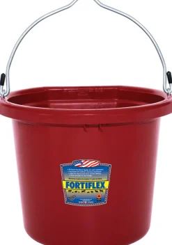 BRADLEY CALDWELL Buy More Save More!|Feed & Water Buckets|Fortiflex® 20-Quart FlatBack Bucket - Colors
