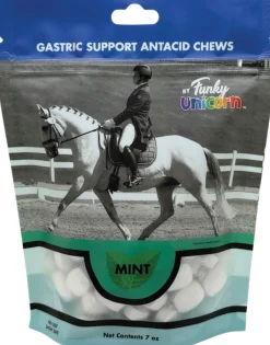 INTREPID INTL Horse Treats|Horse Treats|Funky Unicorn Gastric Support Antacid Chews - 7 oz.