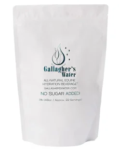 EQUESTRIBEV Horse Supplements|Gallagher’s Water™ All-Natural Equine Hydration Beverage NO SUGAR ADDED