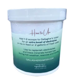 EQUESTRIBEV Horse Supplements|Gallagher’s Water™ Balanced Electrolytes & Trace Minerals