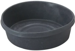 ANIMAL HEALTH INT Feed & Water Buckets|3-Gallon Rubber Feed Pan