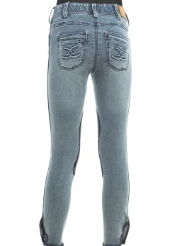 Kids GOODE RIDER Kids' Breeches & Jods|™ Girls’ Knee-Patch Equestrian Jean