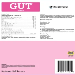SMARTPAK Horse Supplements|GUT™ Pellets by SmartEquine™ - 13.5 lbs