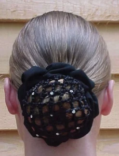 WHINNY WIDGETS Helmet Accessories|Helmet Accessories|Hair Net Bun Cover