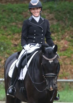 HALTER EGO English Bridles|Aurelia Rose Gold Black Patent Double Bridle