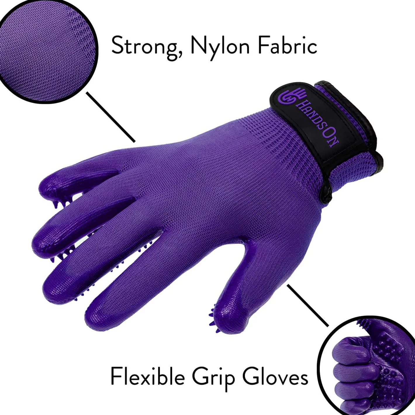 HANDSON EQUINE Bathing Tools|Brushes & Hoof Picks|HandsOn™ Gloves in Colors