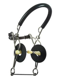 ERS English Horse Bits|Happy Mouth Double-Jointed Hackamore Bit