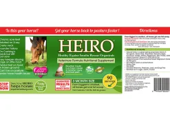 RJ MATTHEWS Horse Supplements|Heiro™ Healthy Equine Insulin Rescue Organical